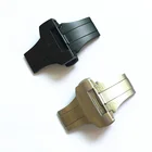 Модная черная Золотая Пряжка для часов Аксессуары 22 мм 20 мм для Panerai нержавеющая сталь двойная кнопка застежка-бабочка Серебряная Пряжка