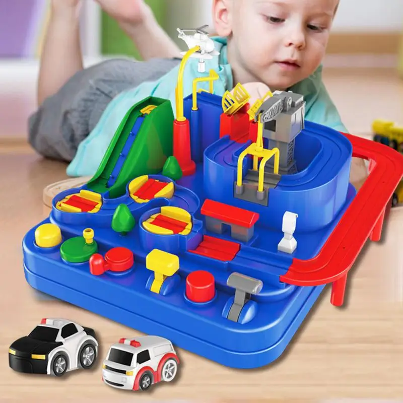 Классный подарок детский набор игрушек транспортная дорожка Интерактивная
