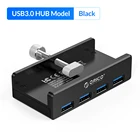 USB-разветвитель ORICO с 4 USB-портами и зажимом