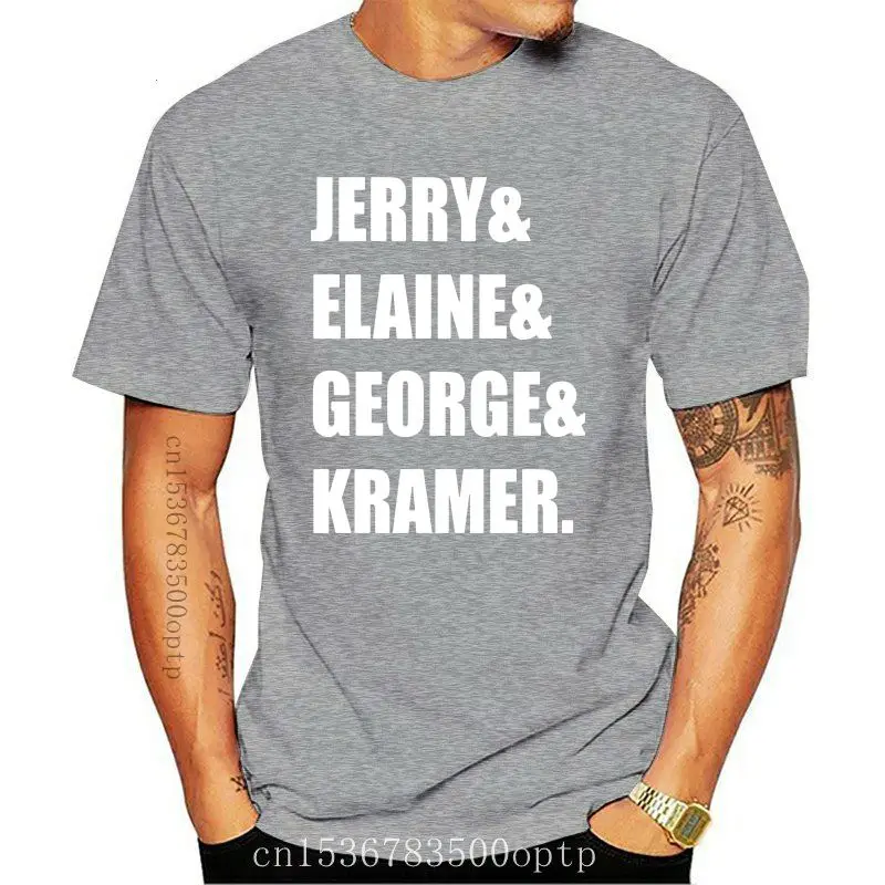 

New Seinfeld T Shirt Seinfeld T-Shirt 100 Percent Cotton Cute Tee Shirt XXX Print Fashion Short Sleeve Man Tshirt