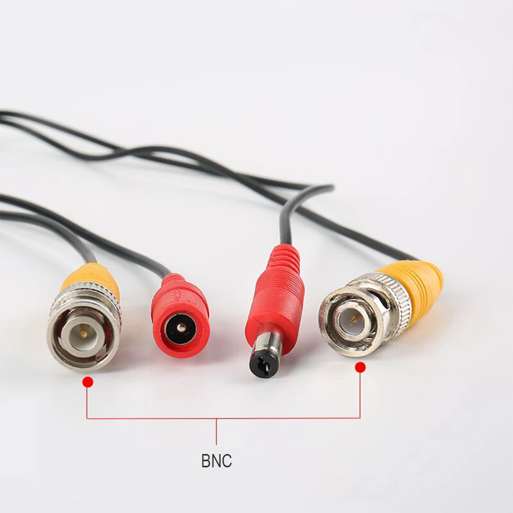 Кабель BNC 30 М силовой видео кабель Plug and Play для CCTV камеры системы безопасности
