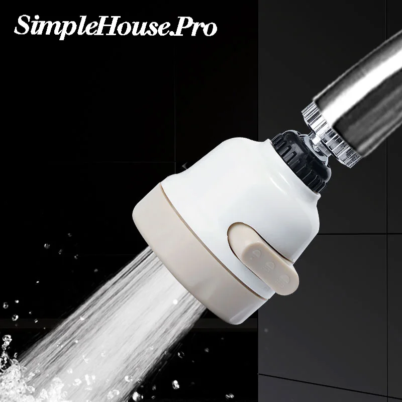 3 Режимы работы крана аэратор для экономии воды высокой Давление