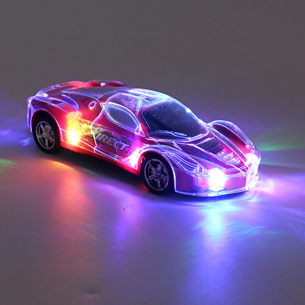 Высокая Скорость дистанционного управления имитационная модель 3D светильник RC электрическая игрушка гоночный автомобиль игрушка для детей на день рождения веселый рождественский подарок