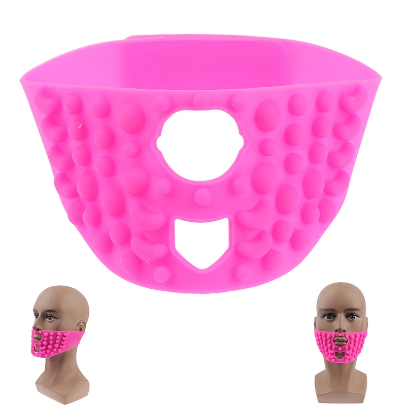 Силиконовый 3D бандаж для похудения против морщин укрепляющий пояс подтяжки лица