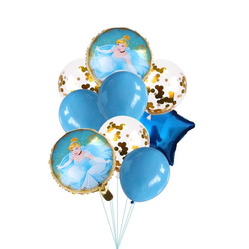 1 комплект белоснежные шары колокольчики из фольги в стиле принцессы украшения