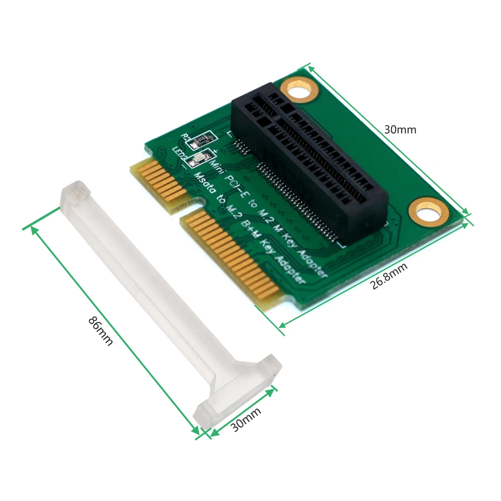 M2 SSD Adapter M Key M.2 PCI-E NVME to Mini Card or B+M NGFF SATA-Bus mSATA Converter New | Компьютеры и офис