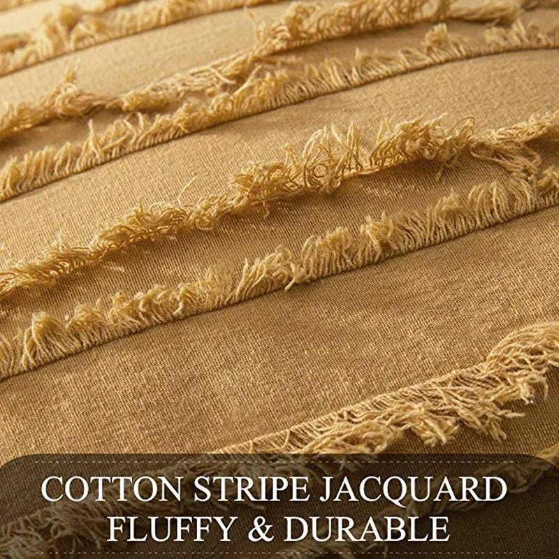 Набор из 2 предметов: квадратная наволочка для подушки хлопка и льна|Наволочки| |