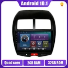 Автомагнитола 2 Din, Android 10,1, мультимедийный видеоплеер для Mitsubishi ASX 2010, 2011, 2012, 2013, 2014-2015, GPS-навигация, Авторадио