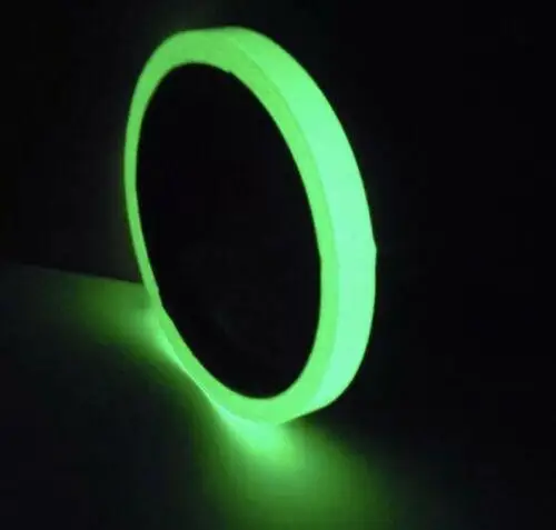 Нет 10 мм светящаяся лента Ночное видение светятся в темноте Self-липкая сигнальная