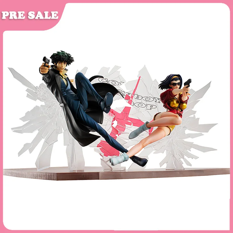 

Аниме Faye, 22 см, предварительная продажа, валентинка, Спайк Шпигель, ковбойская экшн-фигурка Bebop, оригинальная Коллекционная модель ручной ра...