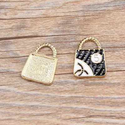 100 шт. 18*23 мм 5 слов маленькая сумка с бантом ювелирные аксессуары из сплава новые