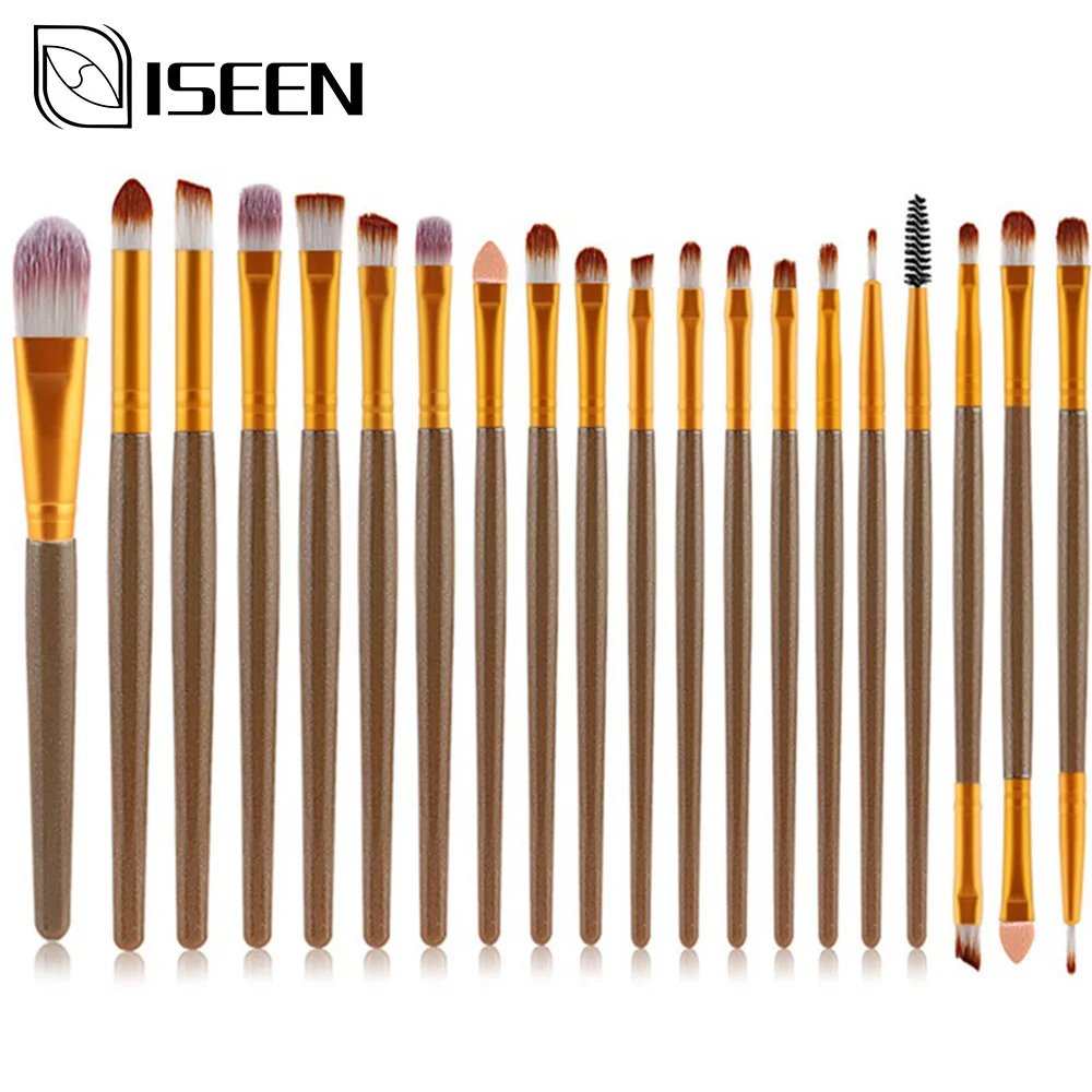 Набор кистей для макияжа ISEEN 20 шт. основы под макияж пудры румян теней консилера
