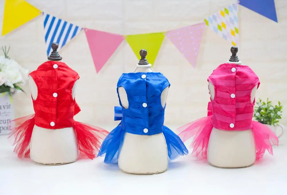 Платье для собак роскошное свадебное платье с собачками Свадебная юбка-пачка