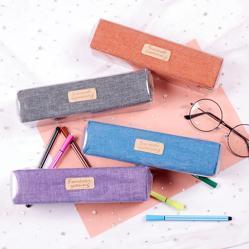 Чехол для карандашей школьные принадлежности kalem kutusu trousse scolaire stylo kawaii estuche escolar gran capacidad utiles escolares novedosos