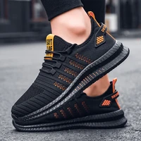 mens sneakers 2020 fashion light casual men running shoes comfortable breathable gym shoes lace up outdoor walking shoes 39 48