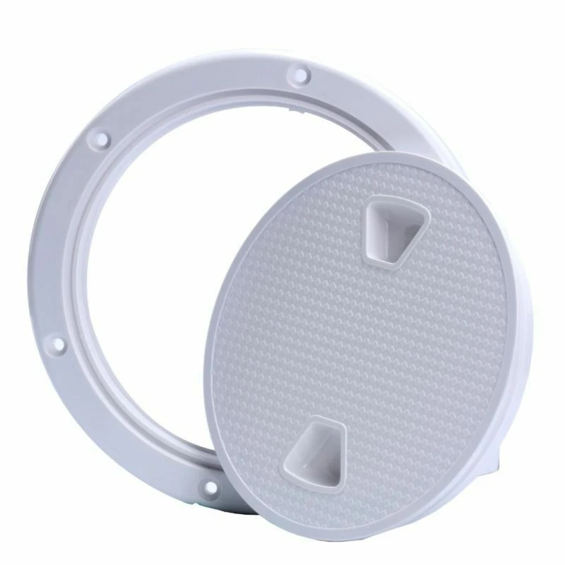 6 дюймов круглый люк Крышка ПАЛУБА ПЛАСТИНА Нескользящая проверка для морской