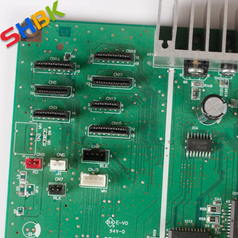 6 цветов A3UV панель управления принтером Epson R1390 материнской плате USB