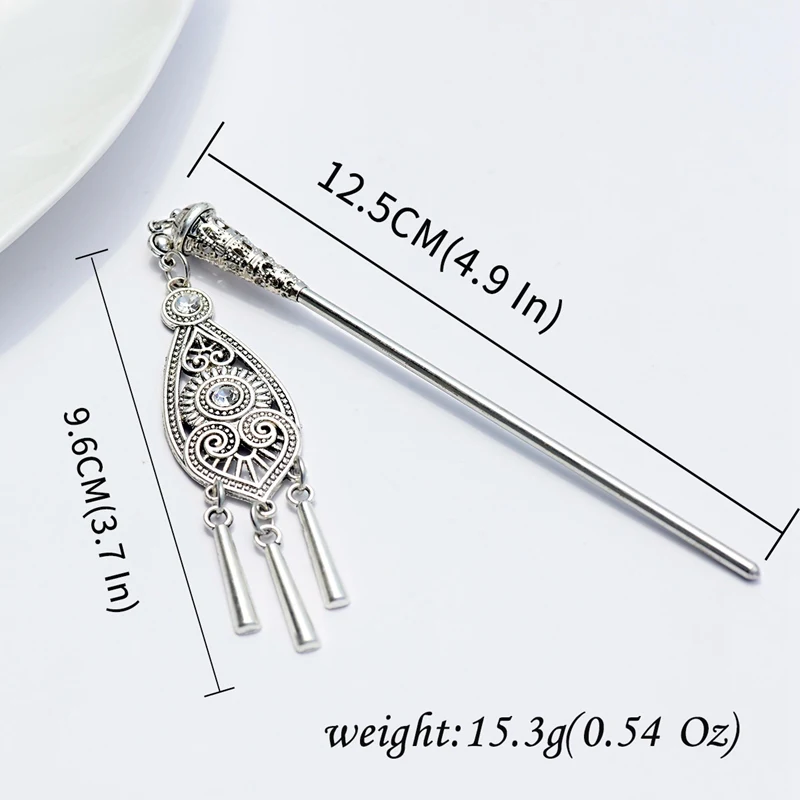 2020 Античная заколка для волос в китайском стиле Женская богемная Этническая