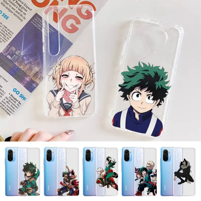 

Anime My hero academia Phone Case For Xiaomi 10t pro 11 Note10lite Redmi 5plus 7A 8 K20pro 9A Note 9 Pro Max s 10