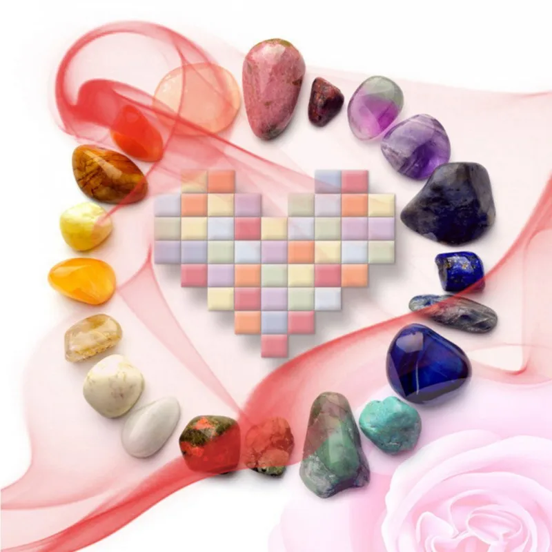 Прямая поставка пользовательские фото обои 3D стерео цвет камень розы сердце фон