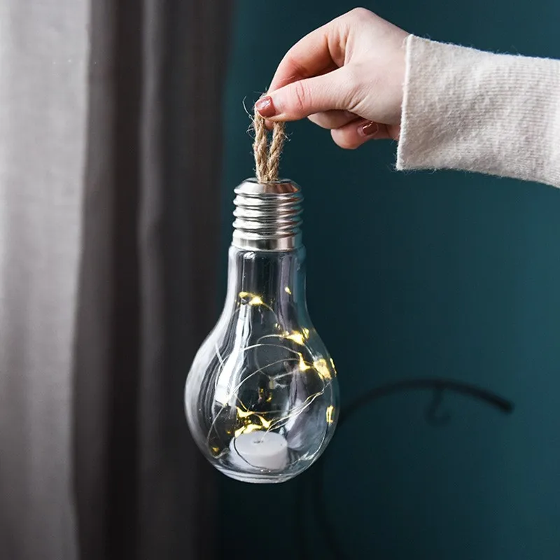 Скандинавская кованая железная лампа ночник украшение для спальни прикроватный