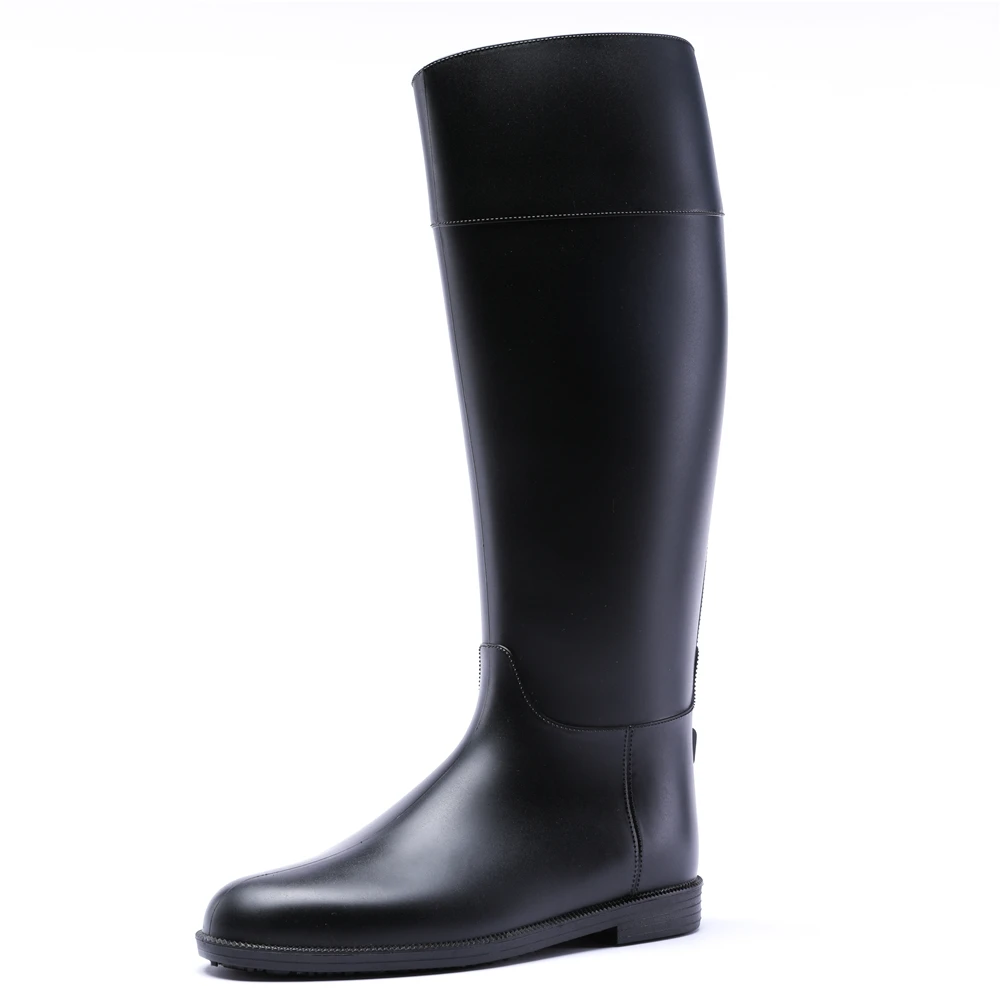 

14-114TONGPU Women's Waterproof Tall Boots Basic Design