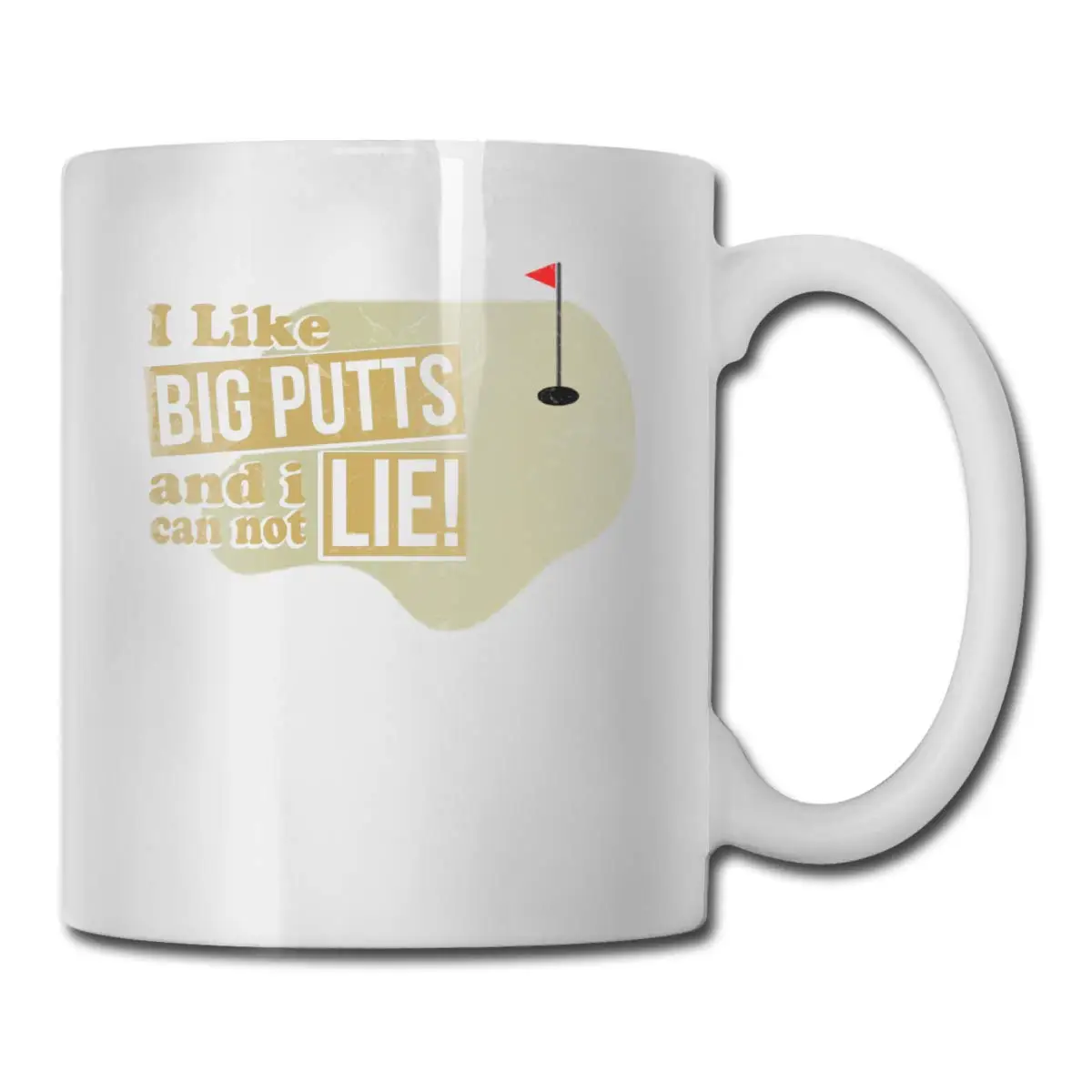 Rude Fun Golf Mug Novelty Gift | Дом и сад