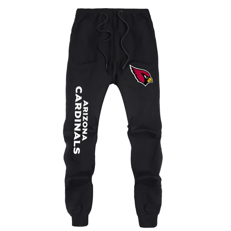 Cardinals Black Патриоты брюки весна и осень спортивный свитер брюки Новая Англия чемпионы Повседневные свитера брюки новые любовники мужские повседневные спортивные брюки - Цвет: Cardinals Black