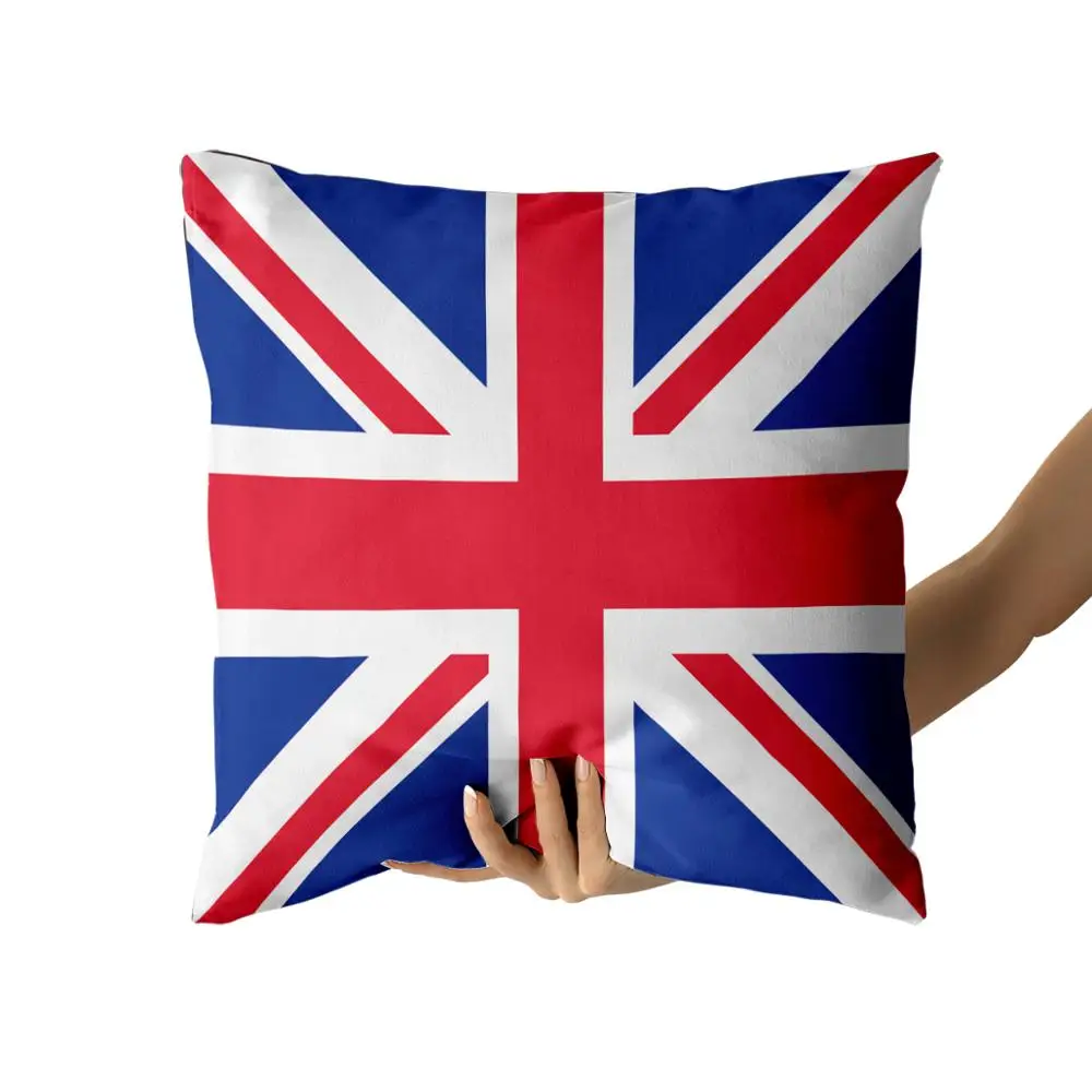 

United Kingdom Cotton Canvas custom pillow custom covers Throw Pillow Pillow Covers personalized gifts