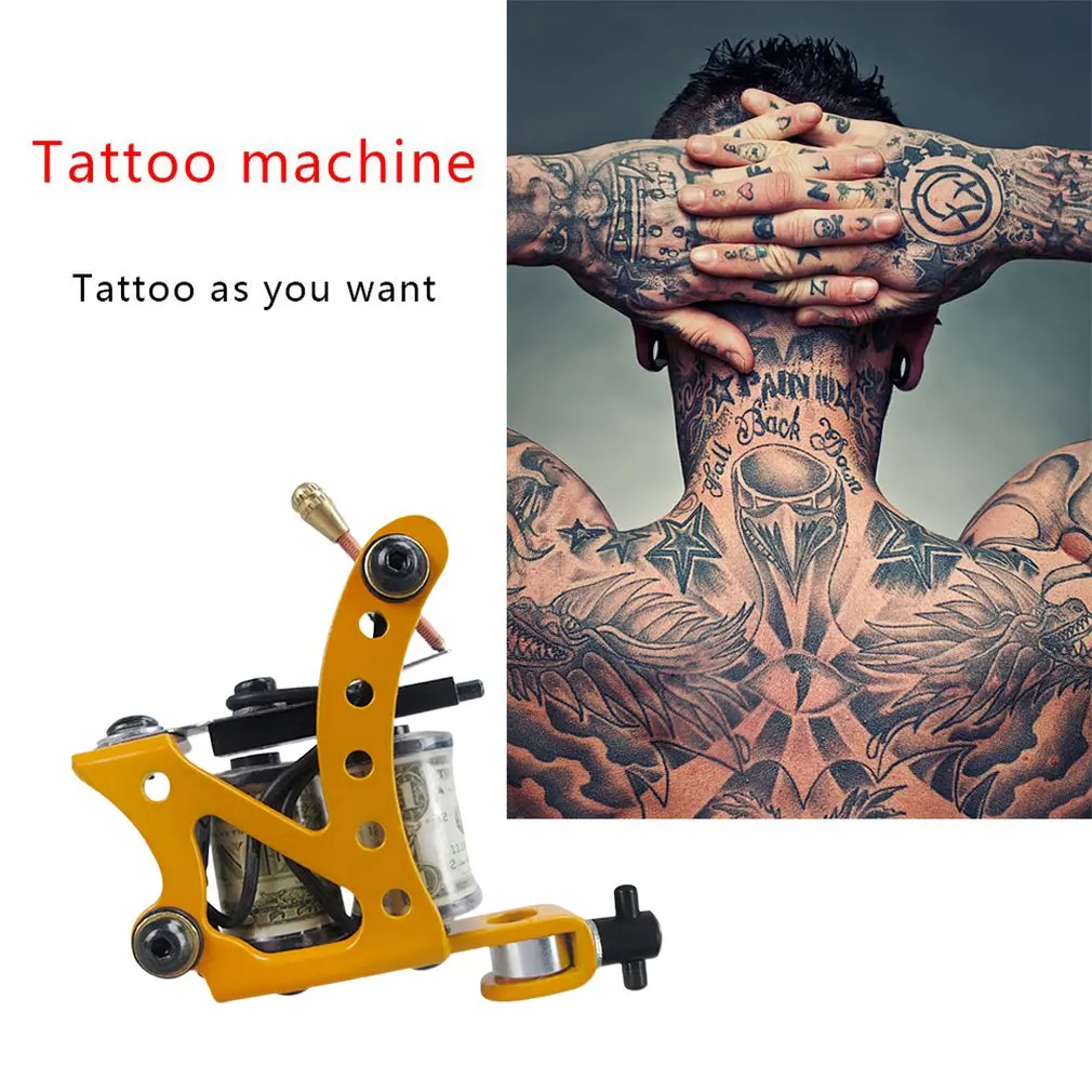 

professional Complete Tattoo Kit 2 Tattoo Machines Gun Black Ink Set power Supply Grips Body Art Tools Permanent Tattoo set