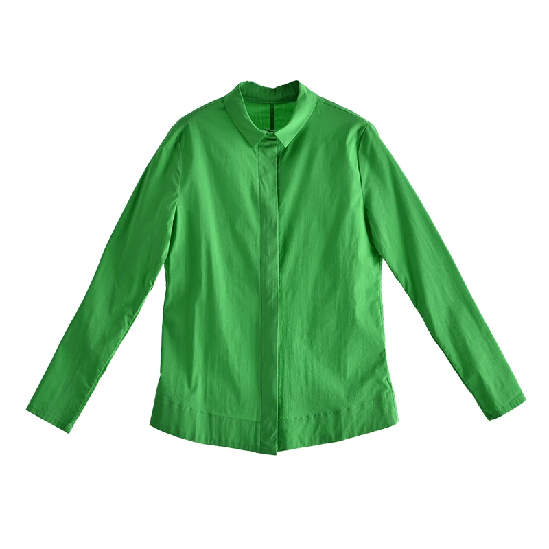 MICOCO C2201 пригородных стиль простой цветной двухсторонний небольшими лацканами и