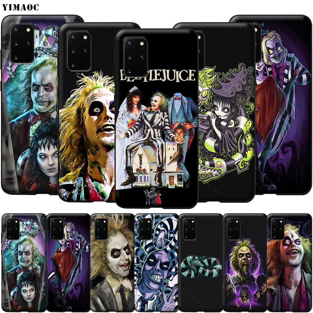 Мягкий силиконовый чехол YIMAOC Beetlejuice для Samsung Galaxy S6 S7 Edge S8 S9 Plus A3 A5 A6 Note 8 9 Бамперы 