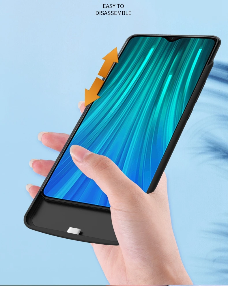 6500 мАч Внешний аккумулятор чехол для huawei Honor 9X Pro Nova 5i Pro 5 чехол для зарядки