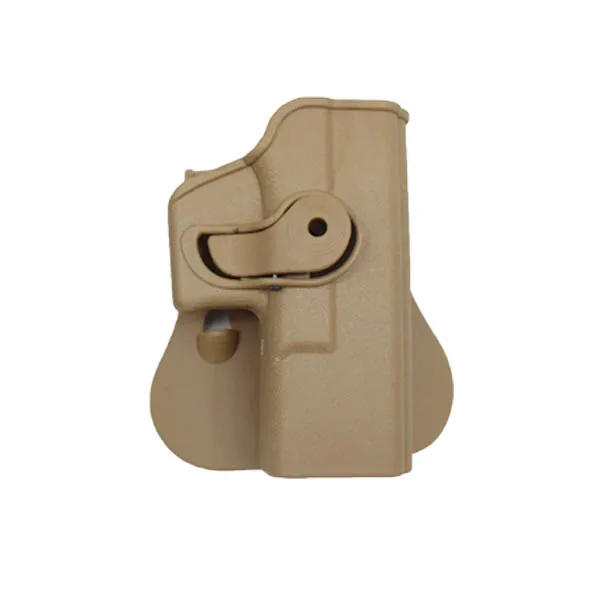 TA holster for glock Тактический IMI пистолет кобура для Glock 17 19 сгустков 1911 M9 правая рука поясной ремень охотничий Airsoft кобура для пистолета с журнальными сумками - Цвет: TA holster for glock