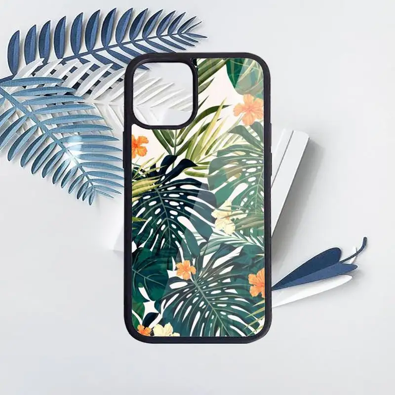 

Retro Flower fashion art pattern Phone Case PC for iPhone 11 12 pro XS MAX 8 7 6 6S Plus X 5S SE 2020 XR luxury brand shell