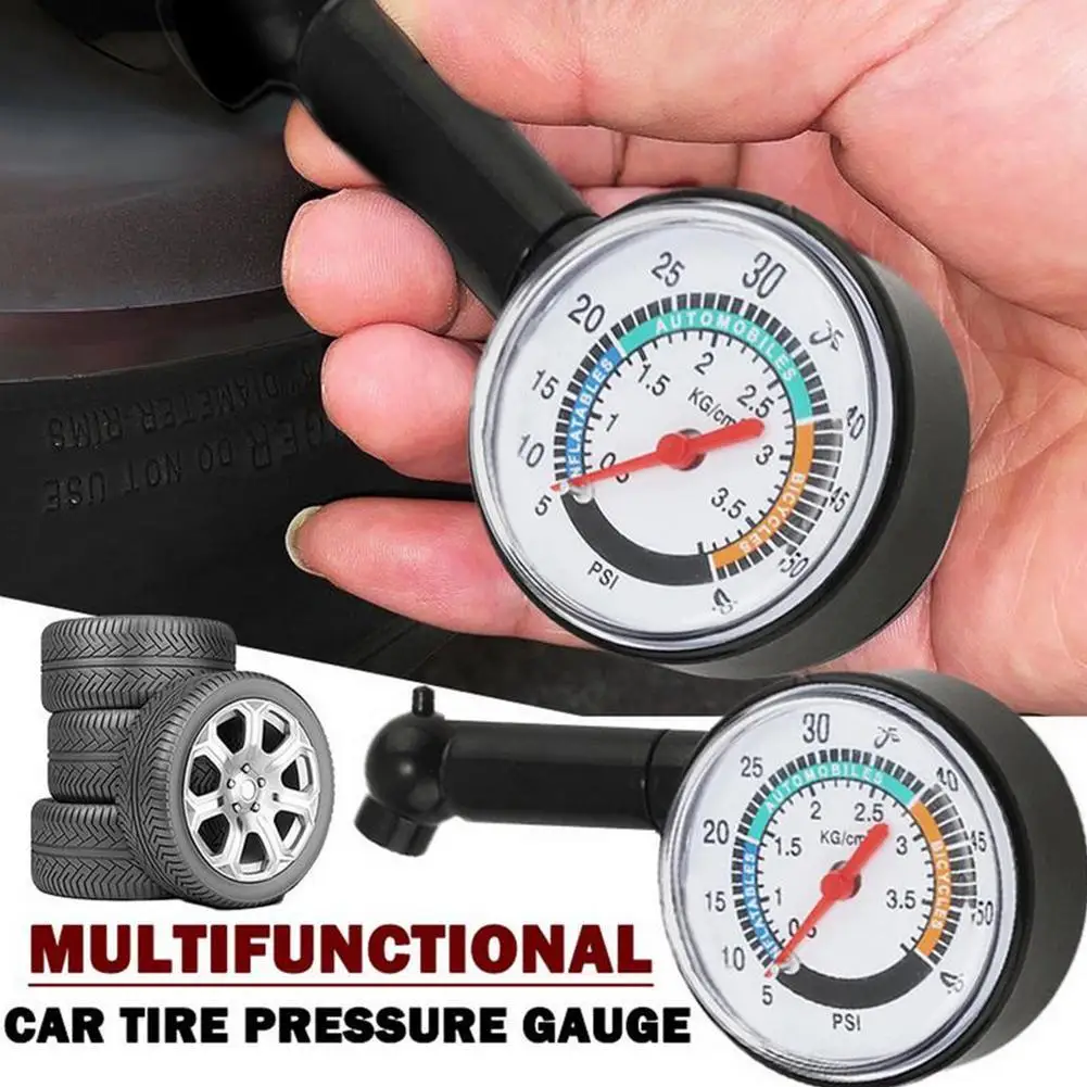 

High-precision Tire Pressure Gauge Tire Pressure Monitor Can Deflate Portable Tire Tool Air Pressure Tester Vehicle Universal