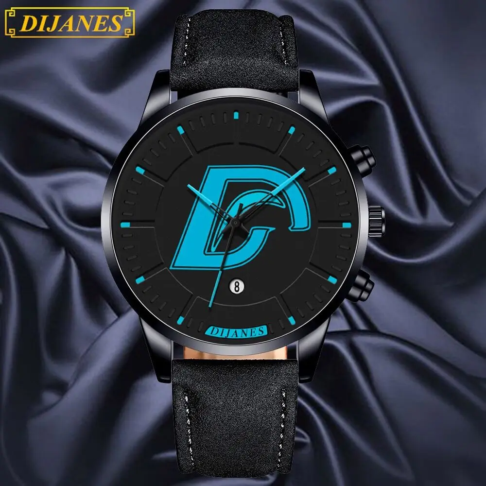 2021 Minimalist Mens Stainless Steel Watches Luxury Fashion Calendar Quartz Leather Watch Business Casual Man Clock Reloj Hombre