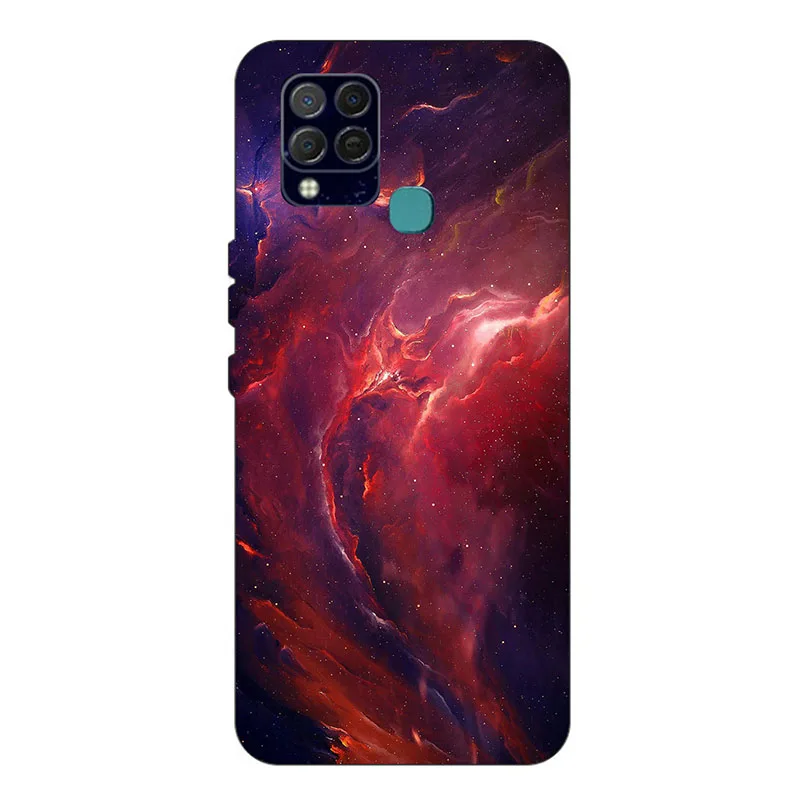 Силиконовый чехол для Infinix Hot 10 Lite Smart 5 Funda X657B / 10T 10s 9 Play HD 2021 | Мобильные телефоны и