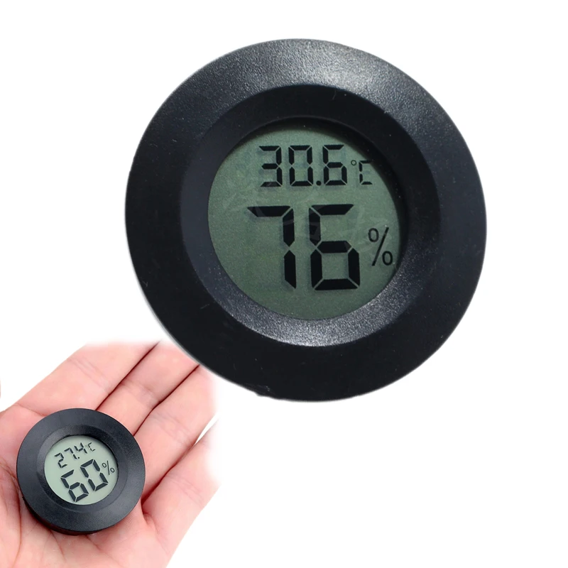 Термометр Гигрометр с ЖК дисплеем 6 цветов|Термометры и градусники| |