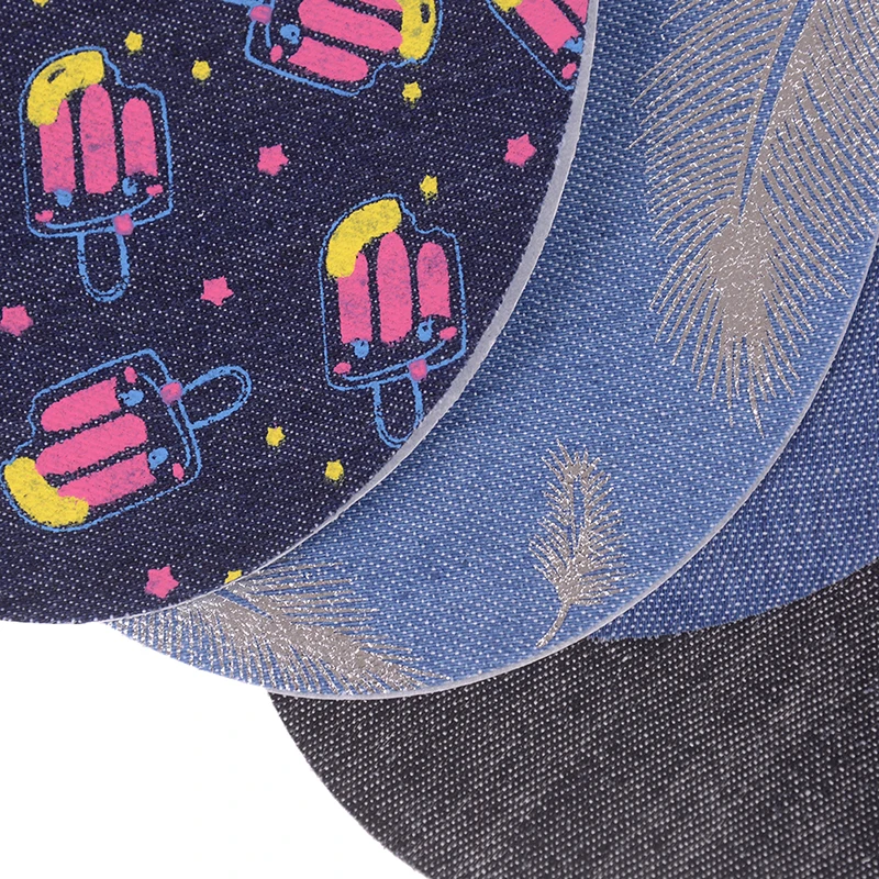 Накладки на джинсы накладки ремонт налокотники джинсовые одежду наклейки из