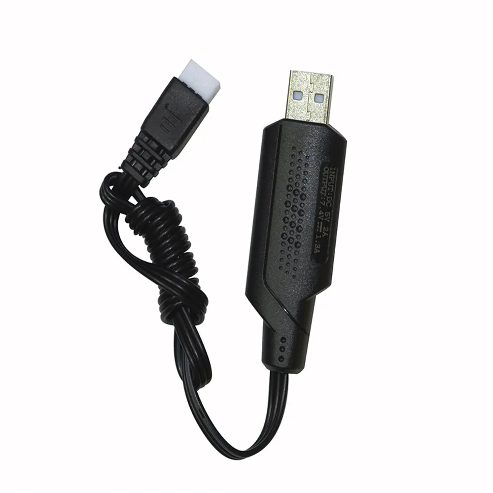 

XLF F16 F17 F18 1/14 RC Car Spare USB Charging Cable Battery Charger Vehicles Model Parts