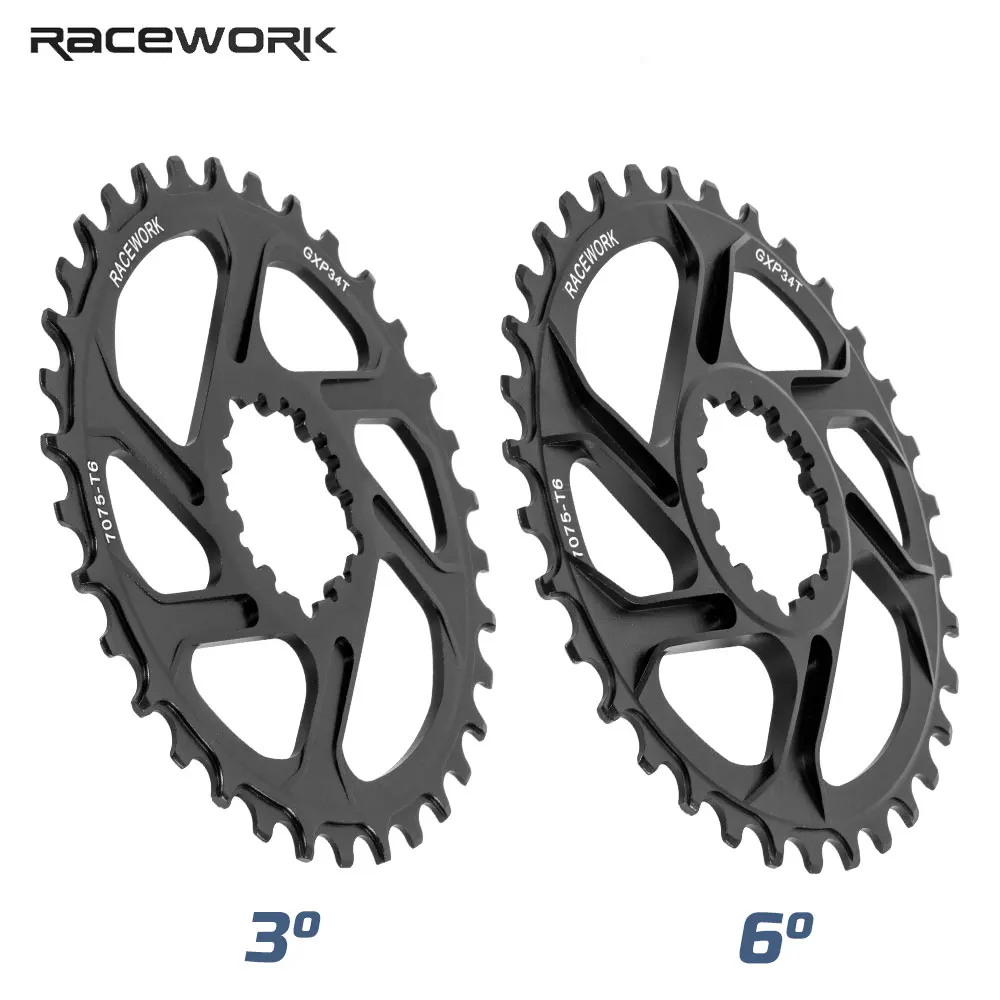 RACEWORK кривошипная система 170 мм 175 фотолампа 30T 32T 34T 36T 38T узкая широкая корона для