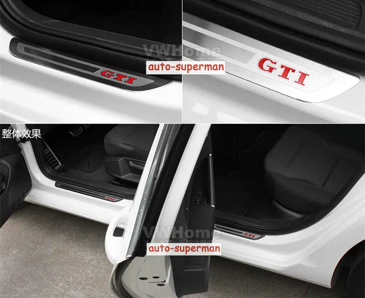 Накладка на порог для VW GOLF 6 7 MK6 MK7 GTI 5 двери 2009