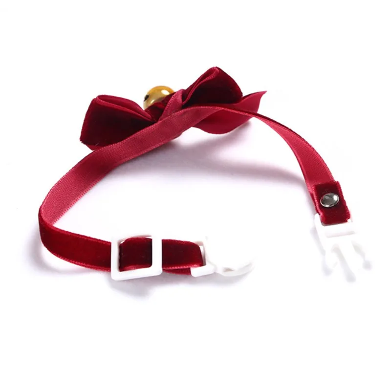 Ошейник с колокольчиком для кошек и собак бантом | Дом сад