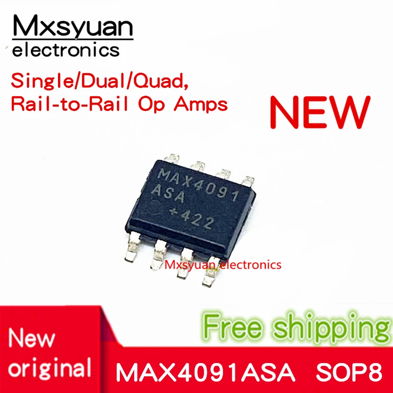 

5pcs~50pcs/LOT MAX4091ASA MAX4091ASA+T MAX4091 SOP-8 New original In stock