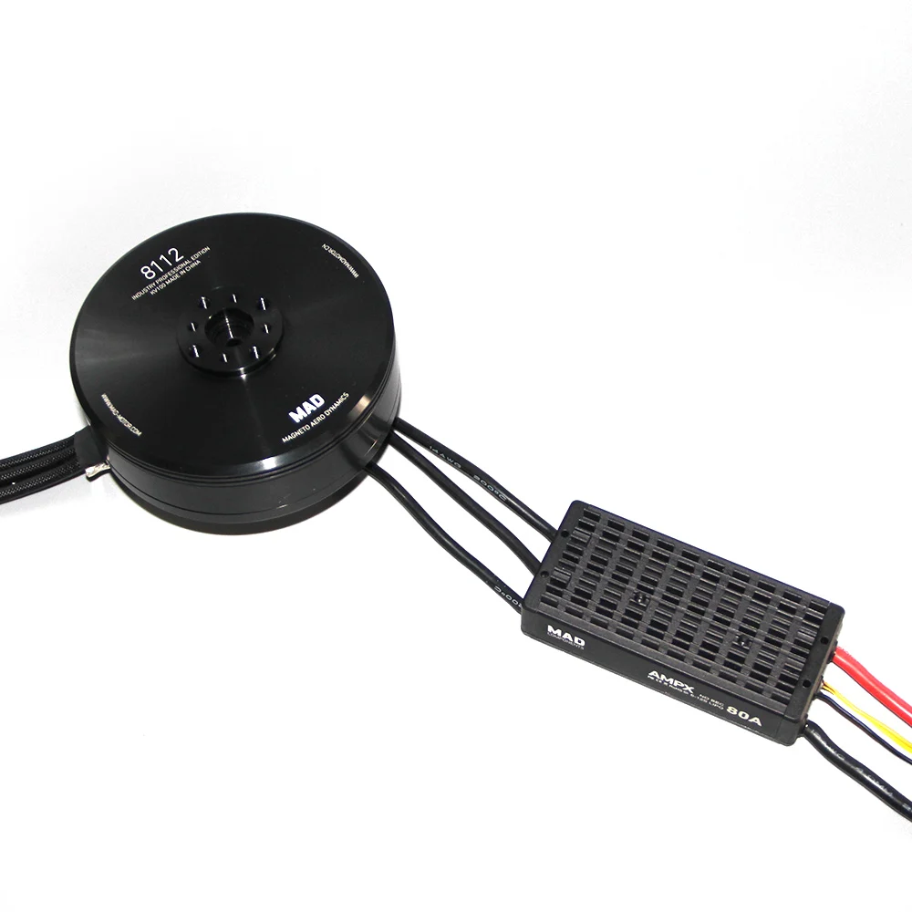Квадрокоптер MAD AMPX ESC 80A 5S-14S для самостоятельной сборки сельскохозяйственных