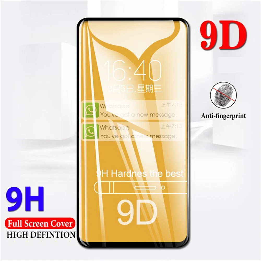 NFH 9D полное покрытие из закаленного стекла для Xiaomi Redmi Note 8 Pro Взрывозащищенная защитная пленка 9H чехол на Redmi Note 7 Pro