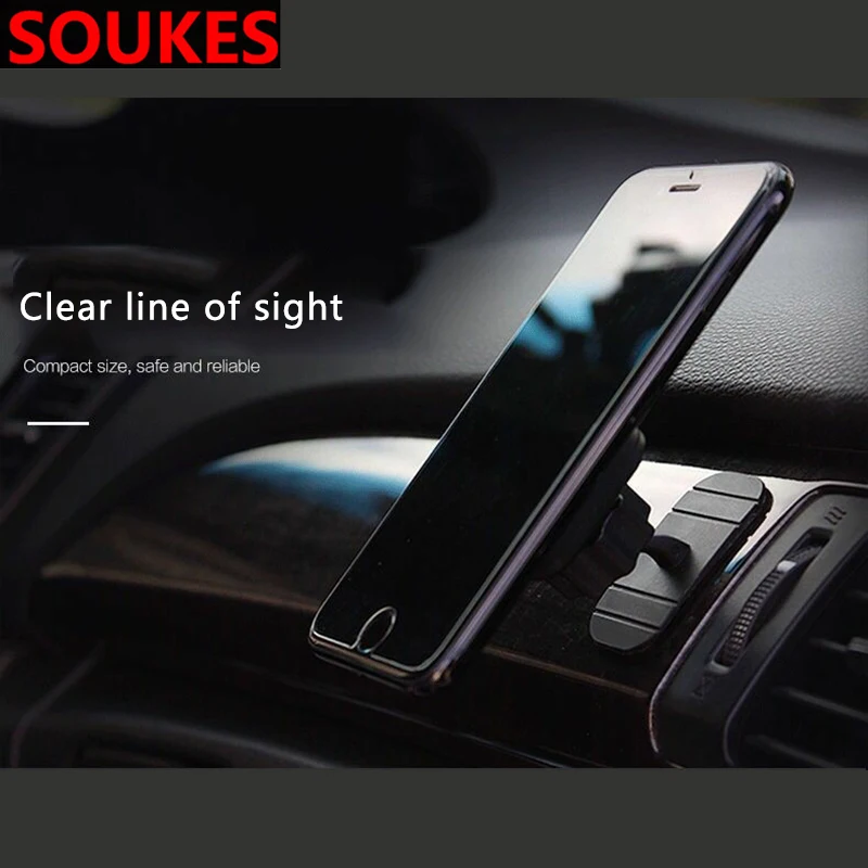 Магнитный автомобильный держатель для телефона крепление приборной панели