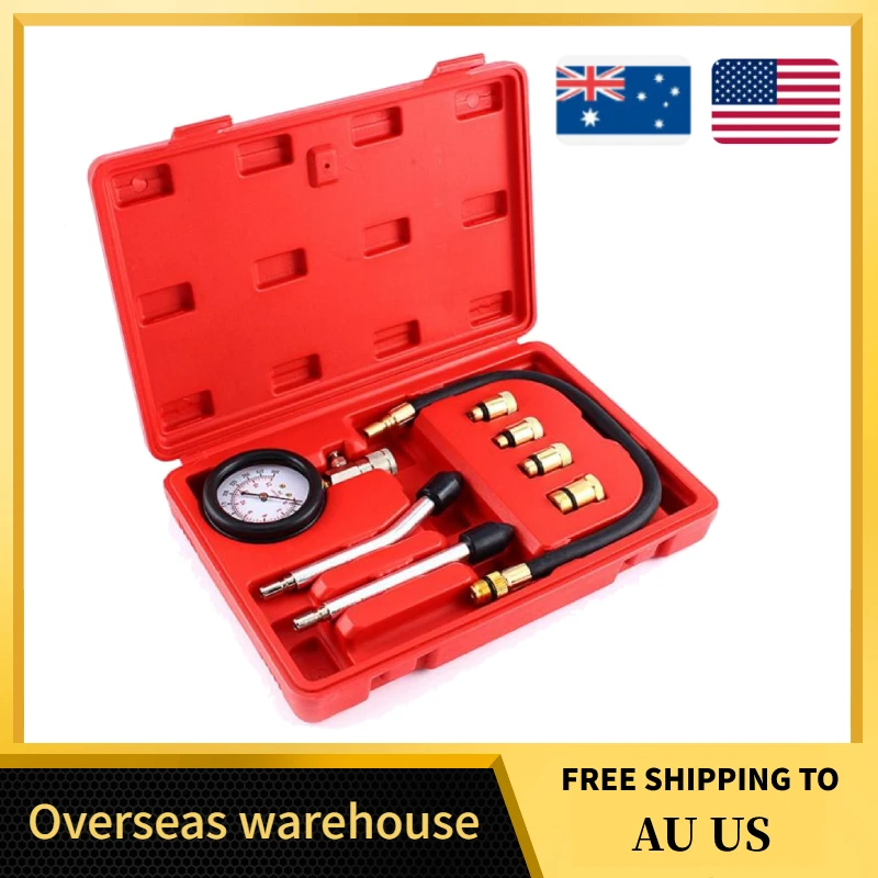 Измеритель давления тест на сжатие бензинового двигателя набор измерительных