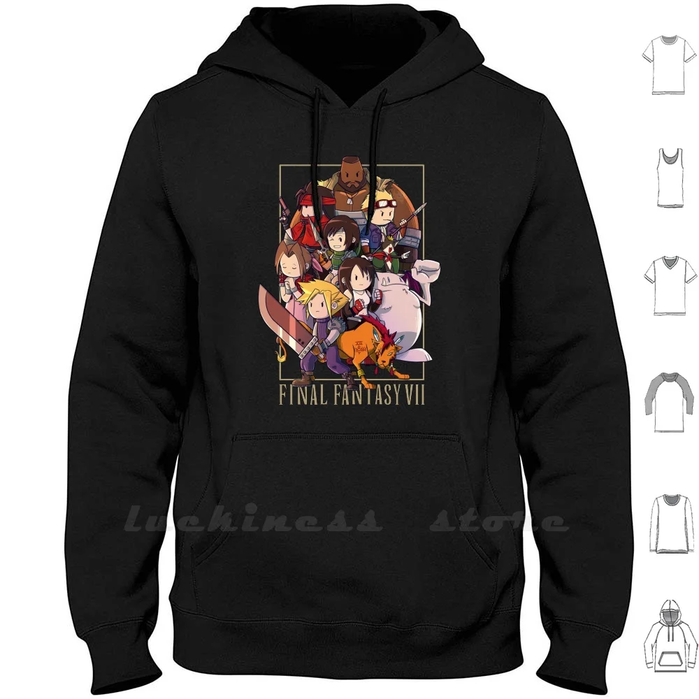 

Final Fantasy Vii Hoodies Long Sleeve Squareenix Squarenix Final Fantasy Vii 7 Finalfantasyvii